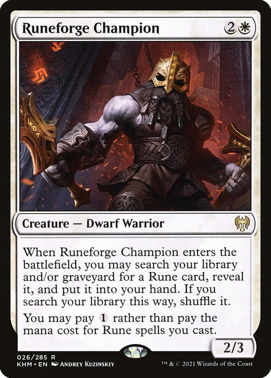 Runeforge Champion front