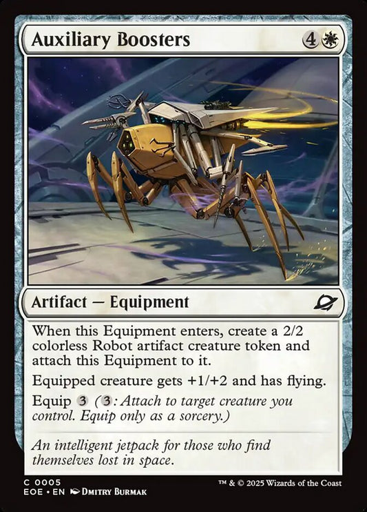 Auxiliary Boosters front