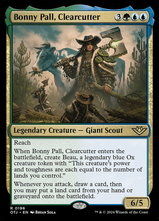 Bonny Pall, Clearcutter front