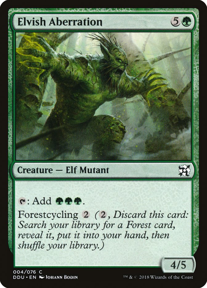 Elvish Aberration front