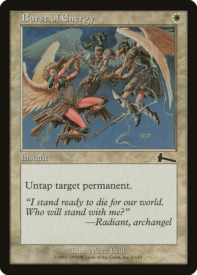 Burst of Energy front