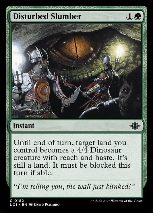 Disturbed Slumber front