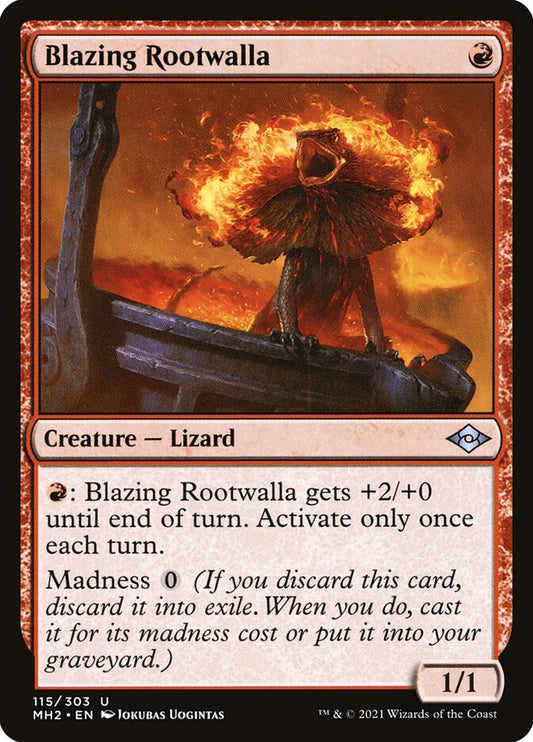 Blazing Rootwalla front