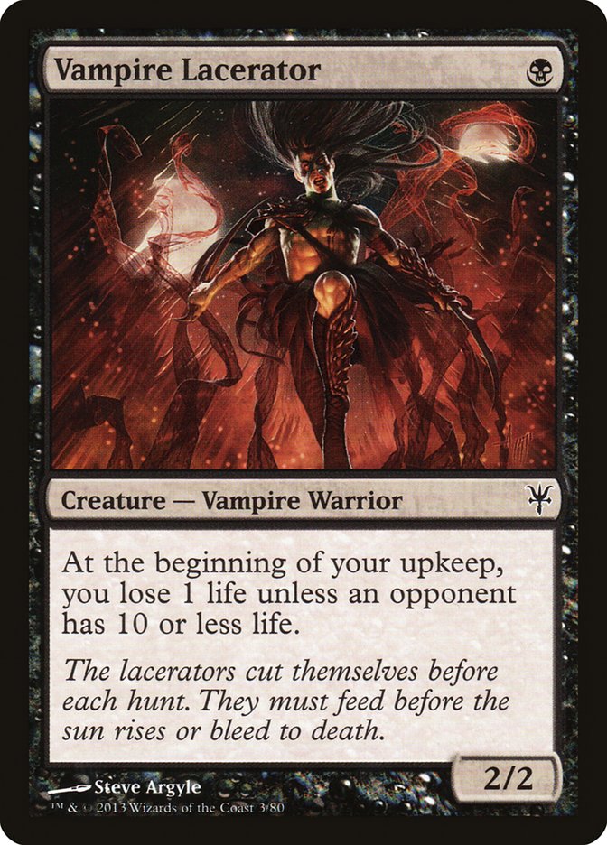 Vampire Lacerator front