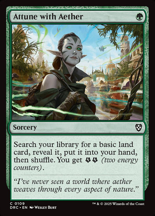 Attune with Aether front