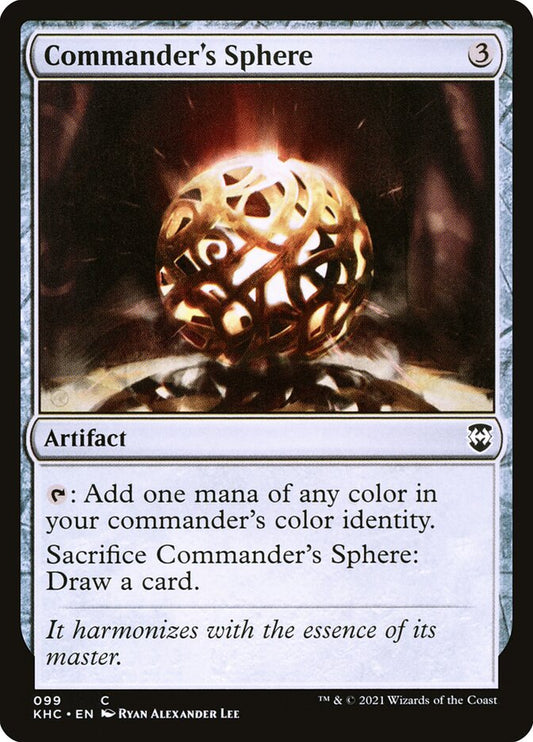 Commander's Sphere front