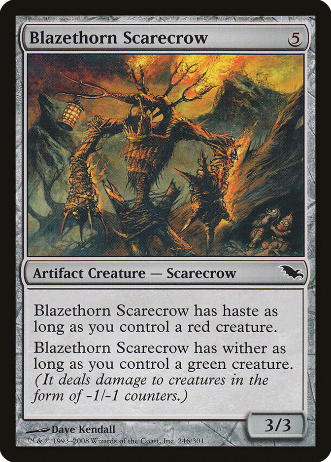 Blazethorn Scarecrow front