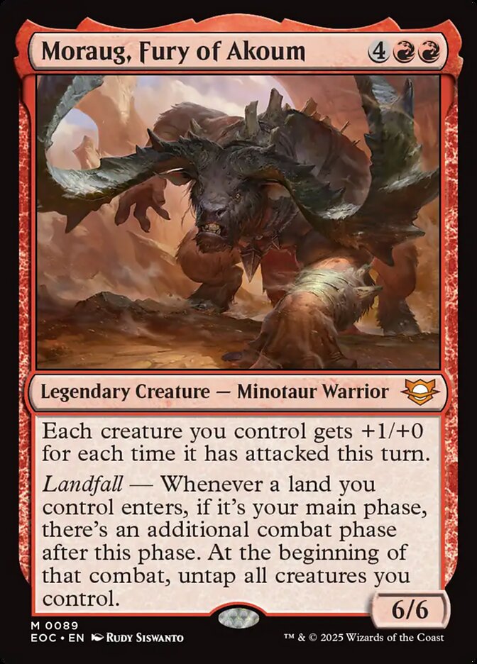 Moraug, Fury of Akoum front