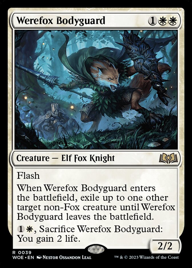 Werefox Bodyguard front