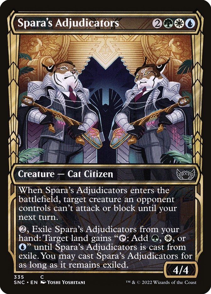 Spara's Adjudicators front