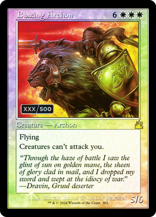 Blazing Archon front