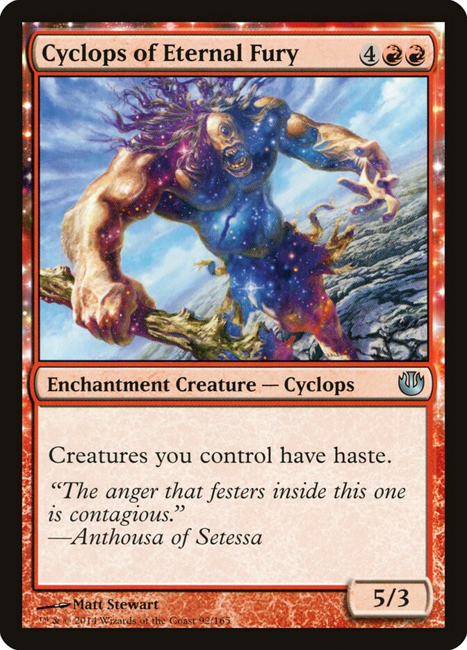Cyclops of Eternal Fury front