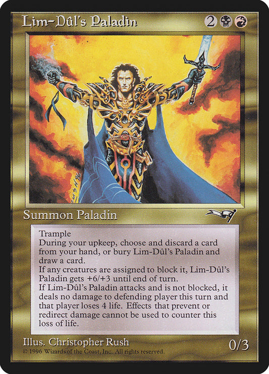 Lim-Dûl's Paladin front