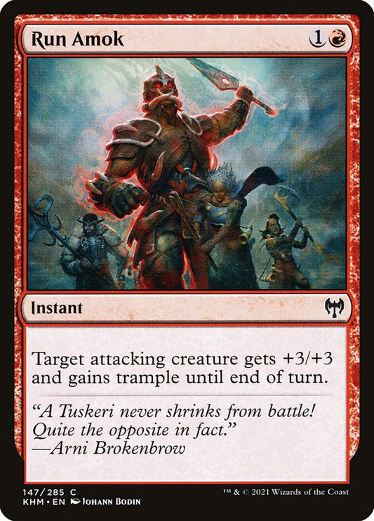 Run Amok front