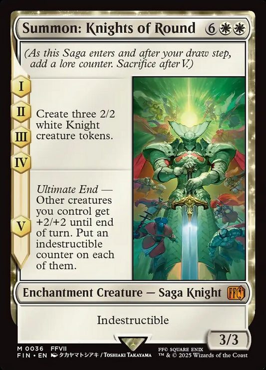 Summon: Knights of Round front