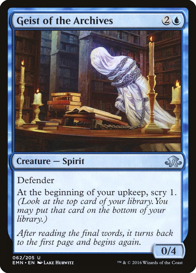 Geist of the Archives front