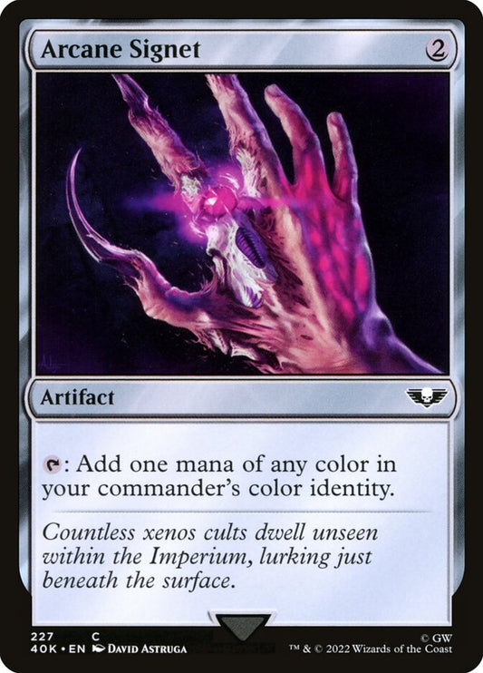 Arcane Signet front