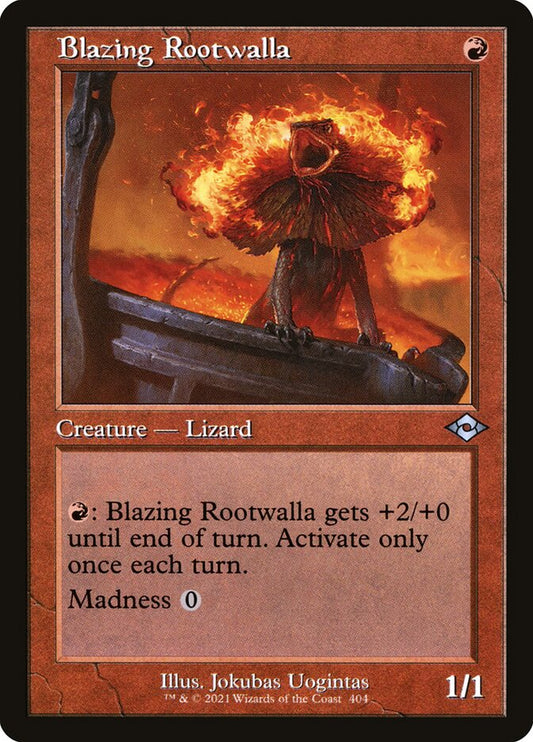 Blazing Rootwalla front