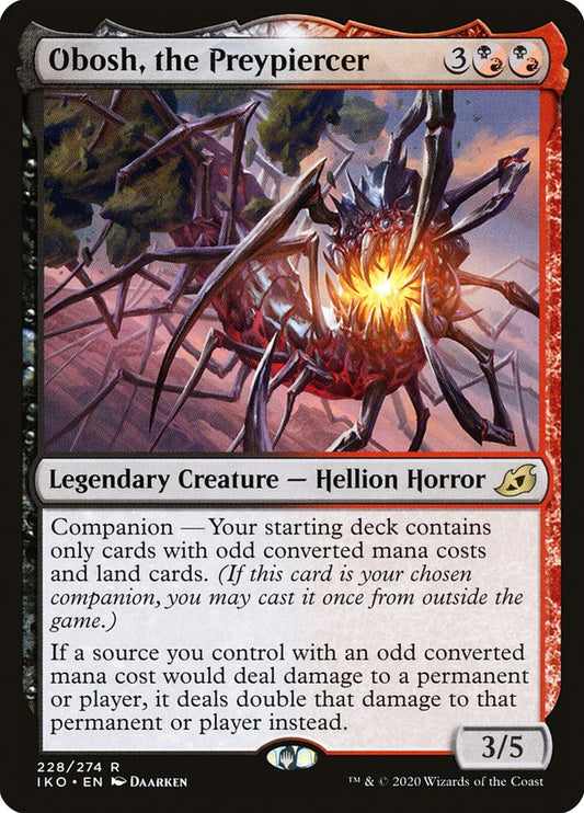 Obosh, the Preypiercer front