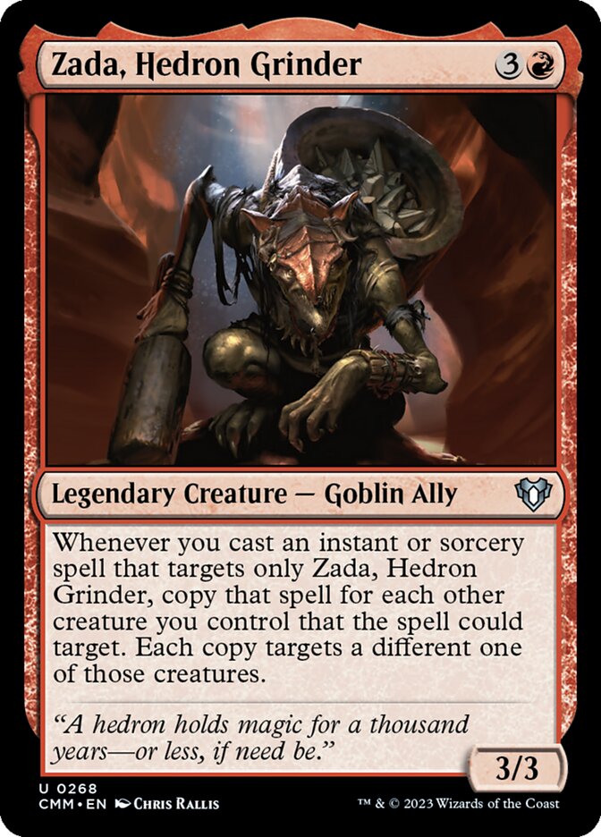 Zada, Hedron Grinder front