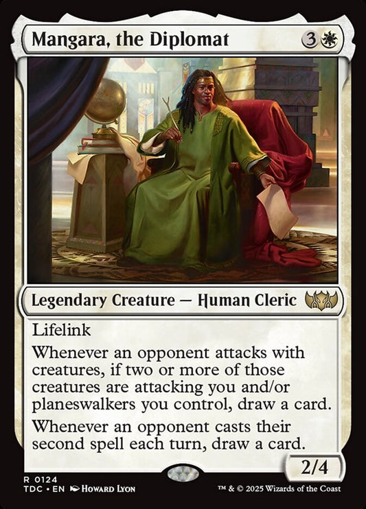Mangara, the Diplomat front