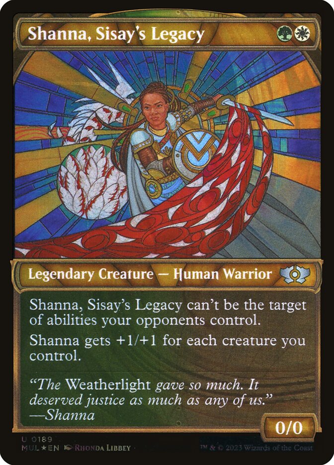 Shanna, Sisay's Legacy front