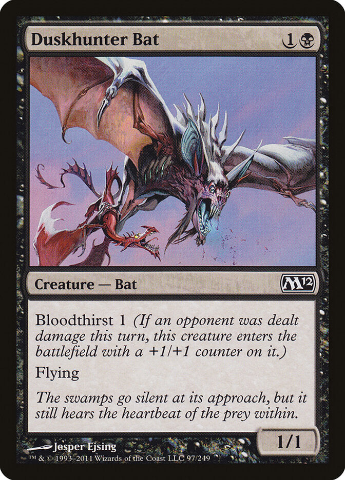 Duskhunter Bat front