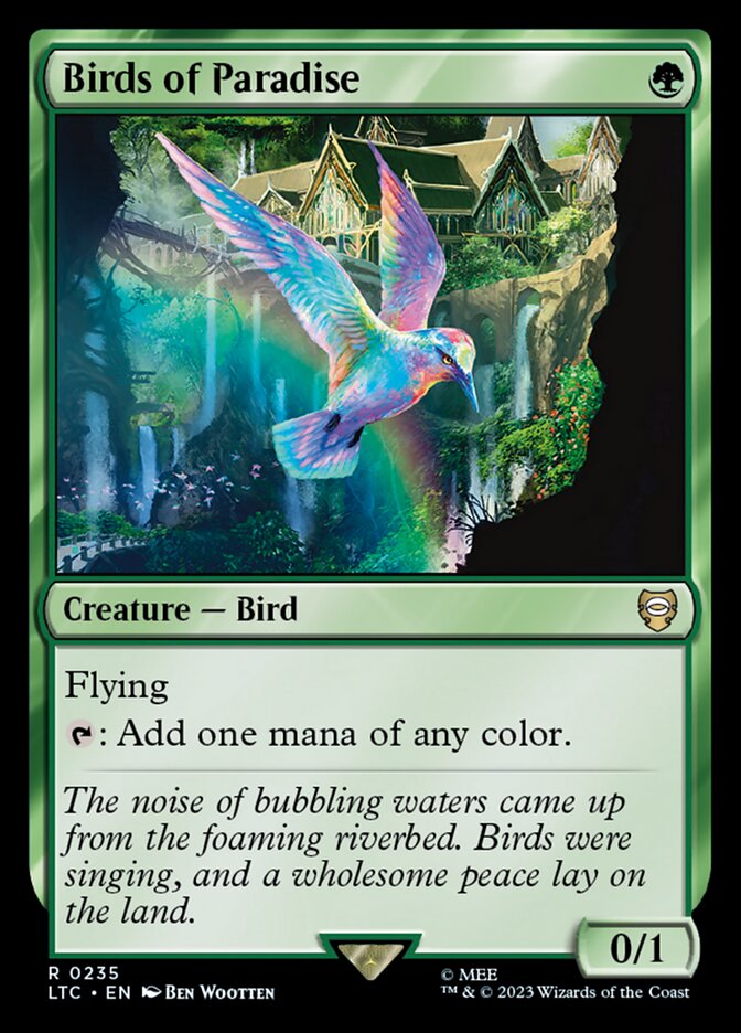 Birds of Paradise front