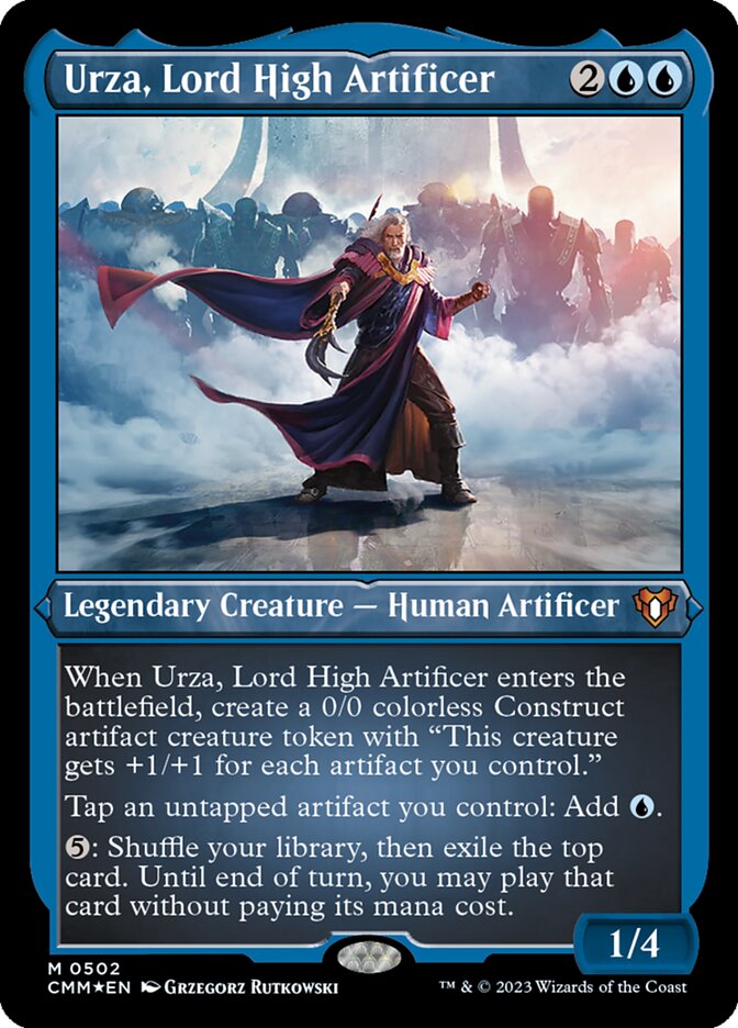 Urza, Lord High Artificer front