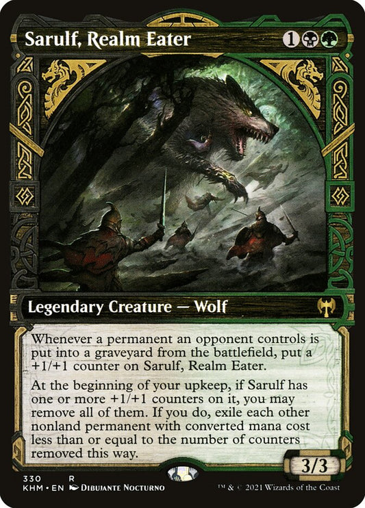 Sarulf, Realm Eater front