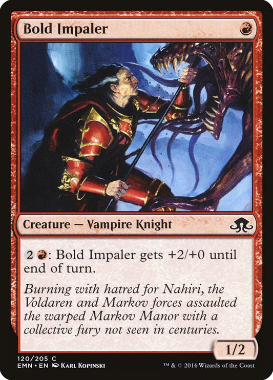 Bold Impaler front