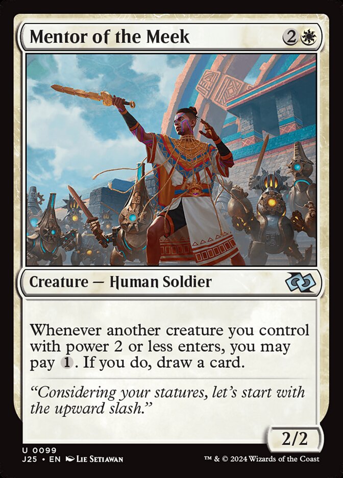 Mentor of the Meek front