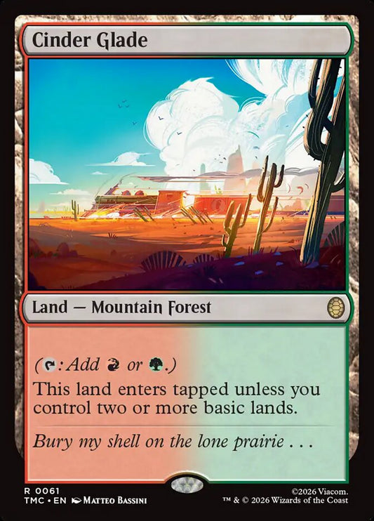 Cinder Glade front