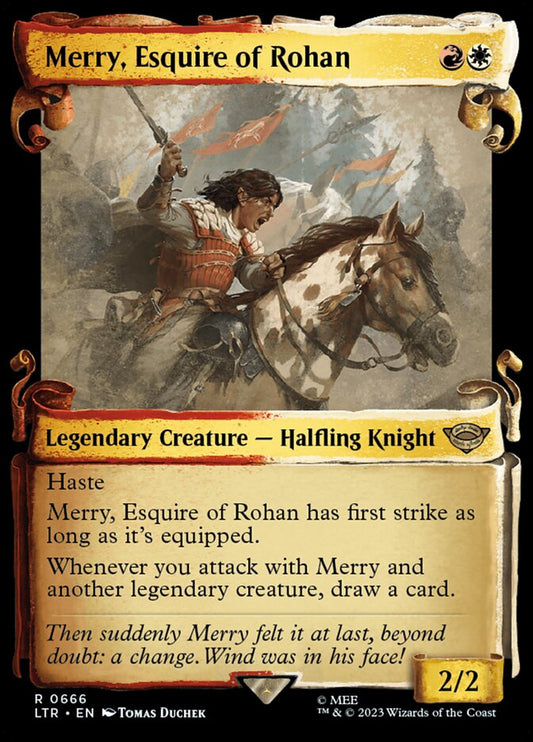 Merry, Esquire of Rohan front