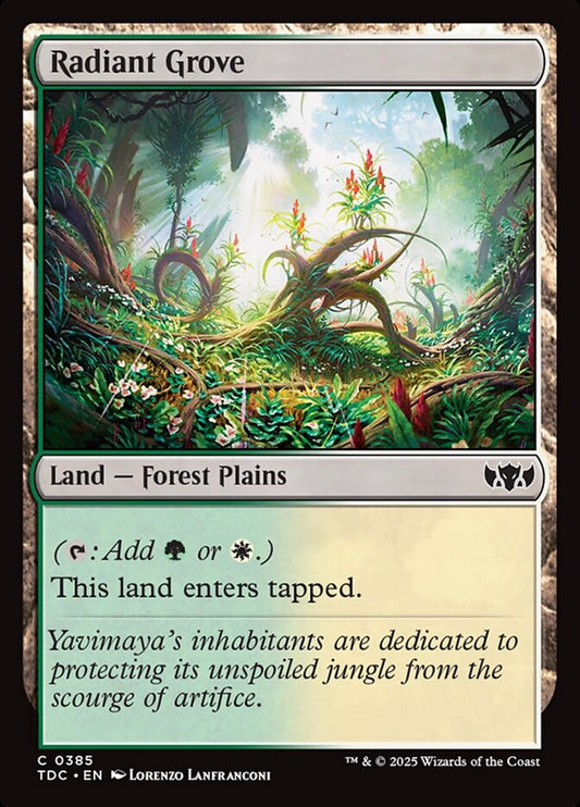 Radiant Grove front