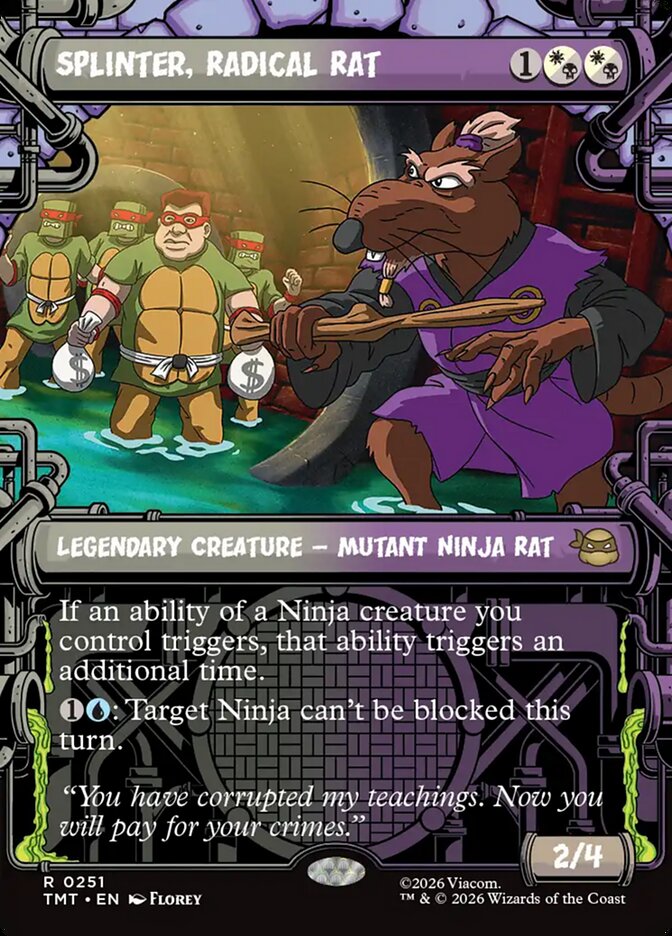 Splinter, Radical Rat front