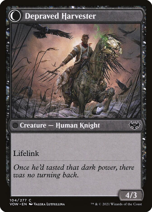 Desperate Farmer // Depraved Harvester back