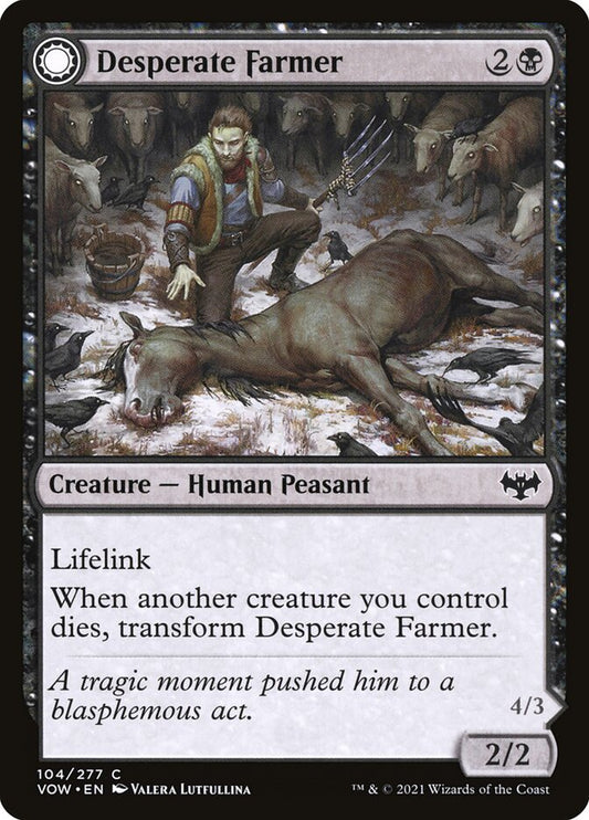 Desperate Farmer // Depraved Harvester front
