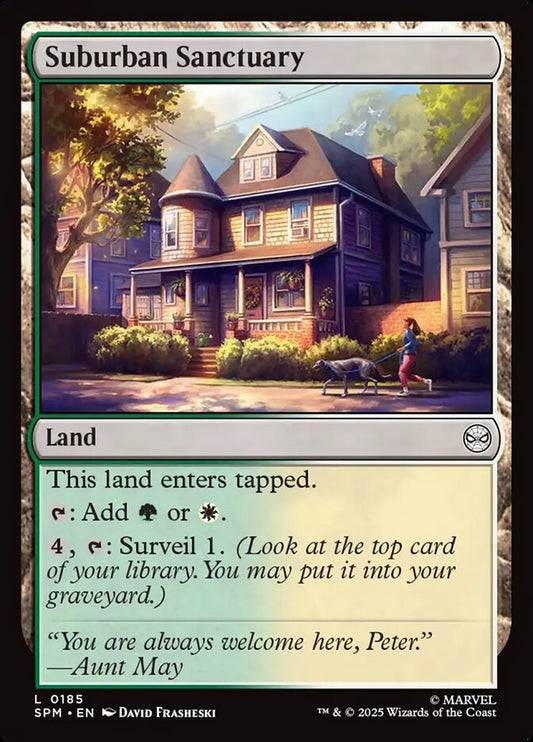 Suburban Sanctuary front
