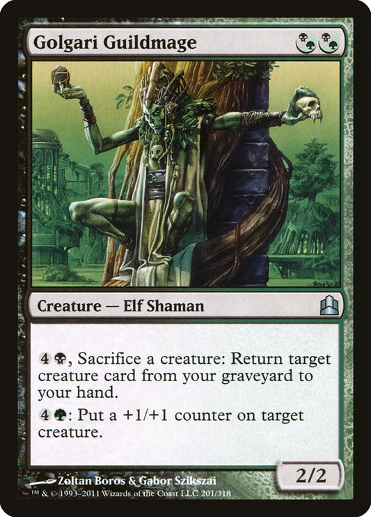 Golgari Guildmage front