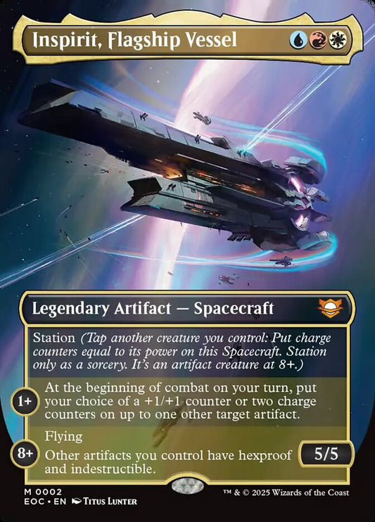Inspirit, Flagship Vessel front