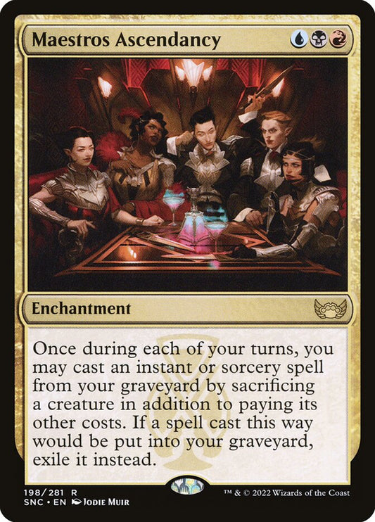 Maestros Ascendancy front