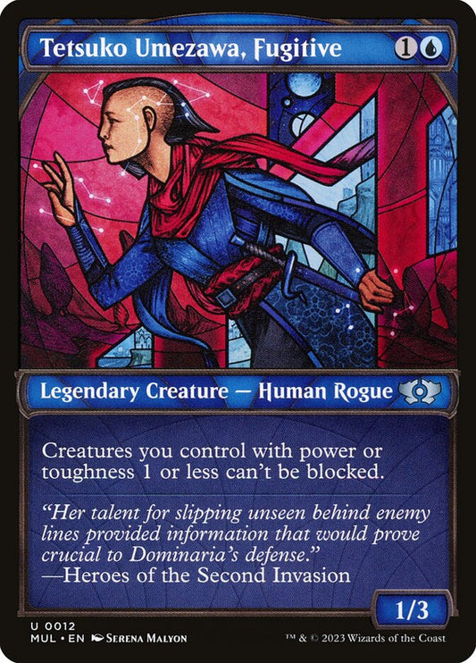 Tetsuko Umezawa, Fugitive front