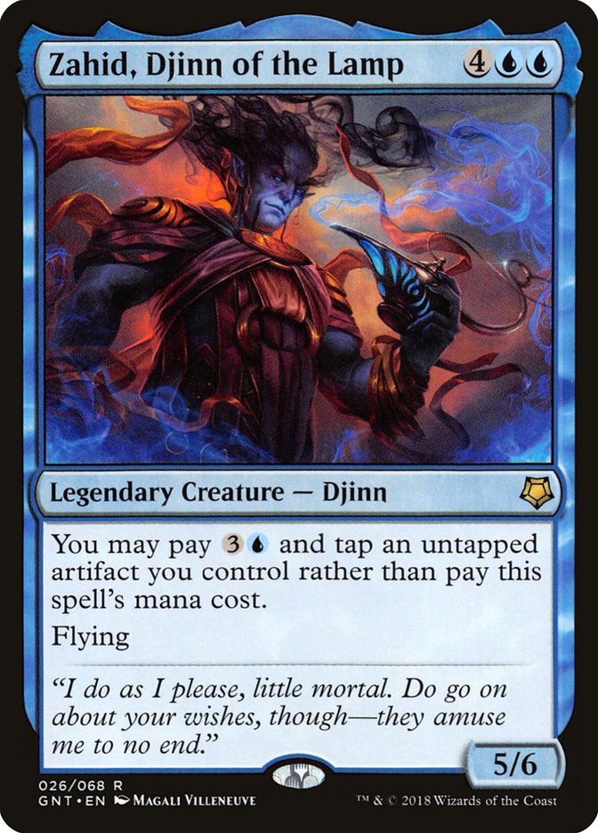 Zahid, Djinn of the Lamp front