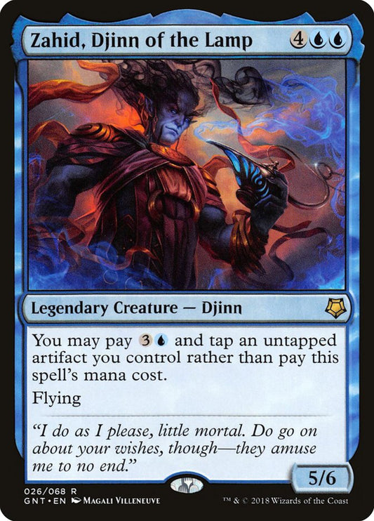 Zahid, Djinn of the Lamp front