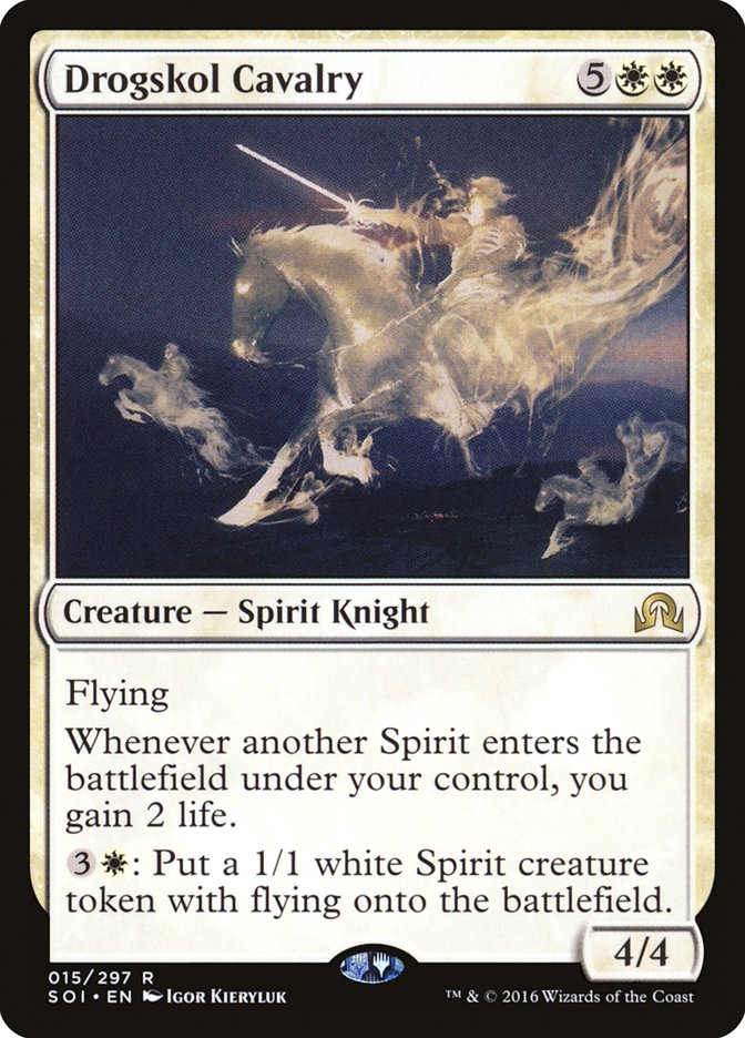 Drogskol Cavalry front