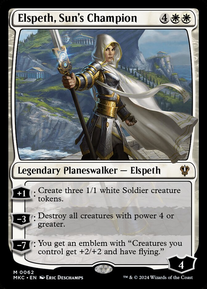 Elspeth, Sun's Champion front