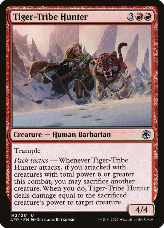 Tiger-Tribe Hunter front