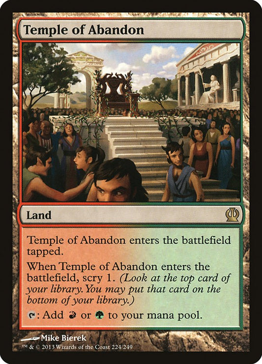 Temple of Abandon front