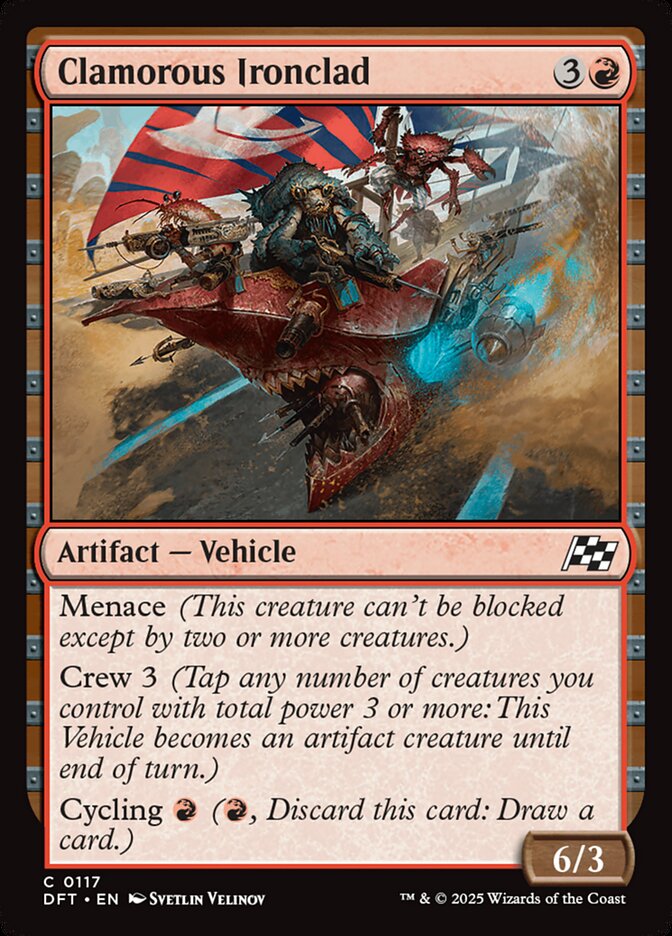 Clamorous Ironclad front
